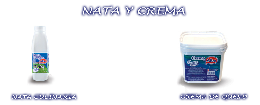 nata y crema Albe