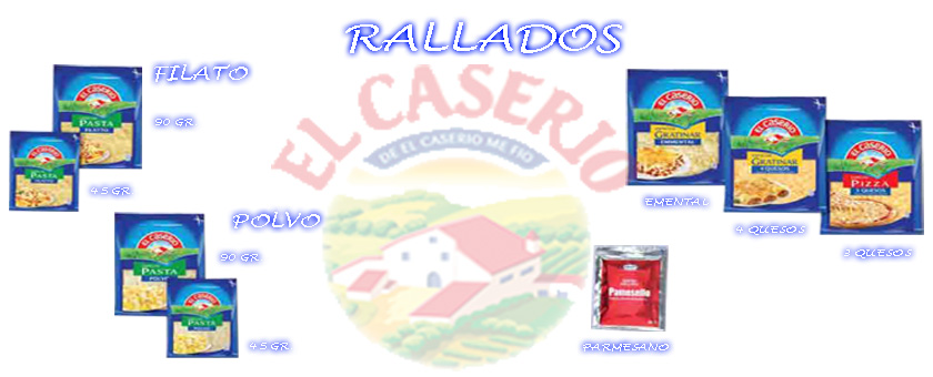 Quesos rallados el caserio